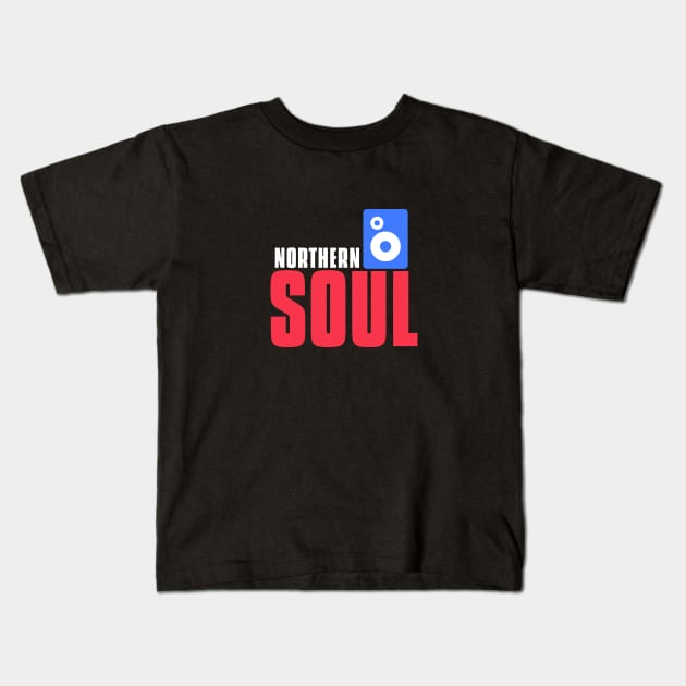 Northern soul Kids T-Shirt by BVHstudio